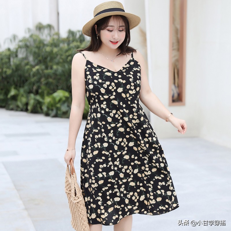 加大加肥香云纱高端连衣裙,加肥加大码宽松连衣裙