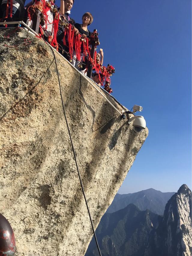华山自驾最惊险的道路,华山最惊险的公路