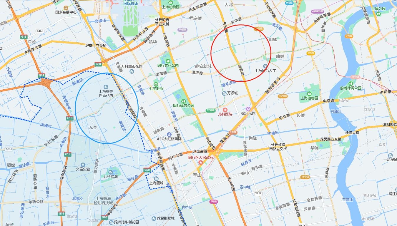 松江九亭成为新上海人的年轻化社区,两大地理优势让其难以被复制