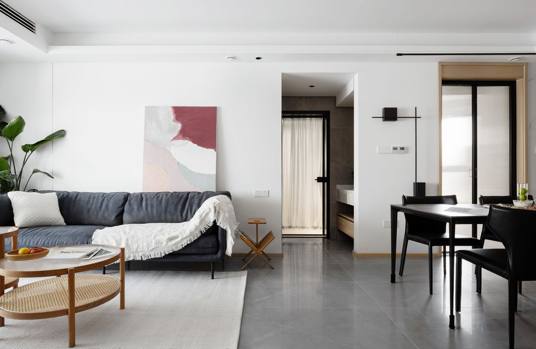 126平方现代简约风高级大气上档次,122平现代简约风格大气有质感十足