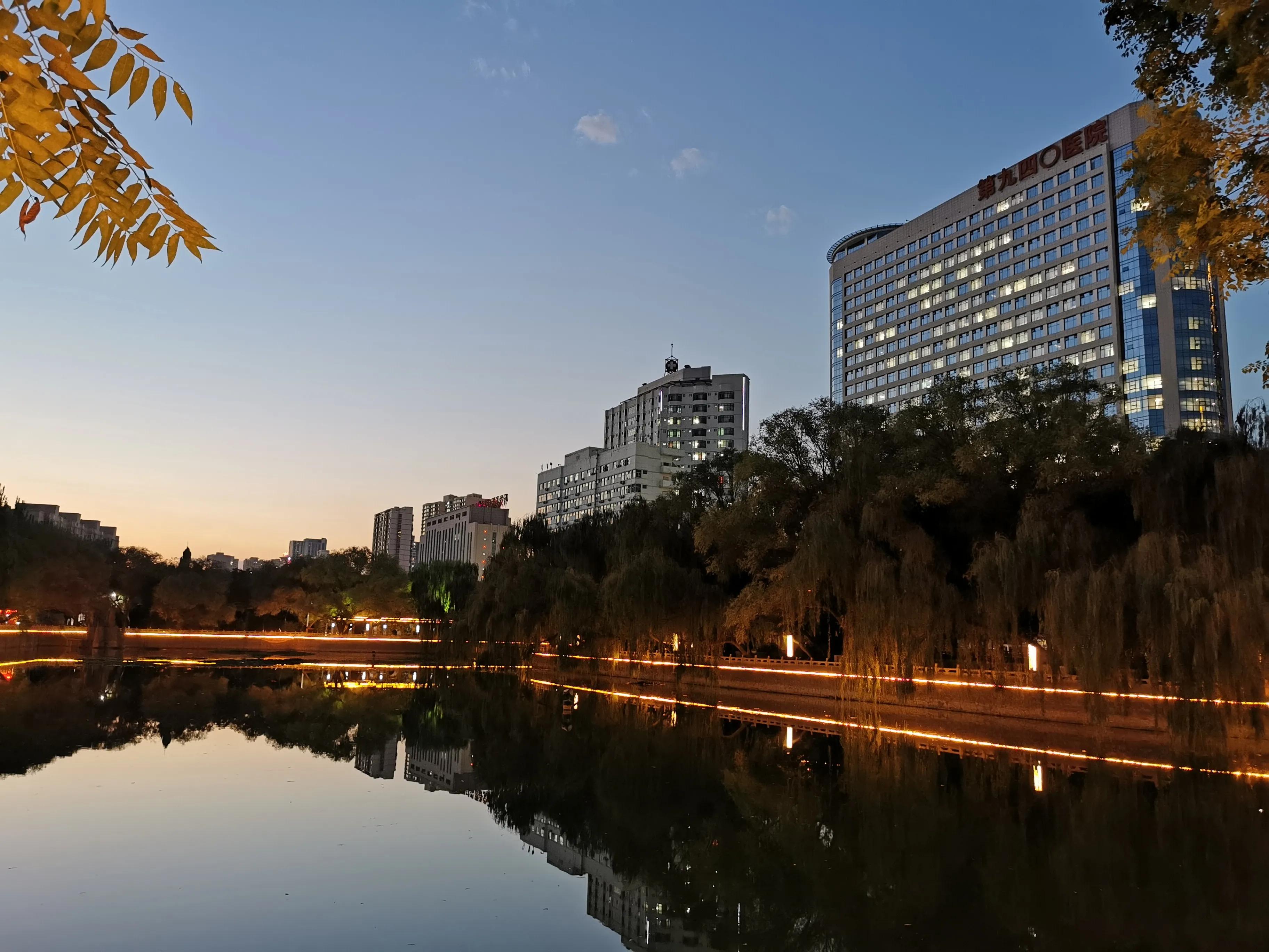 兰州军区总医院940医院,兰州军区总医院夜晚视频