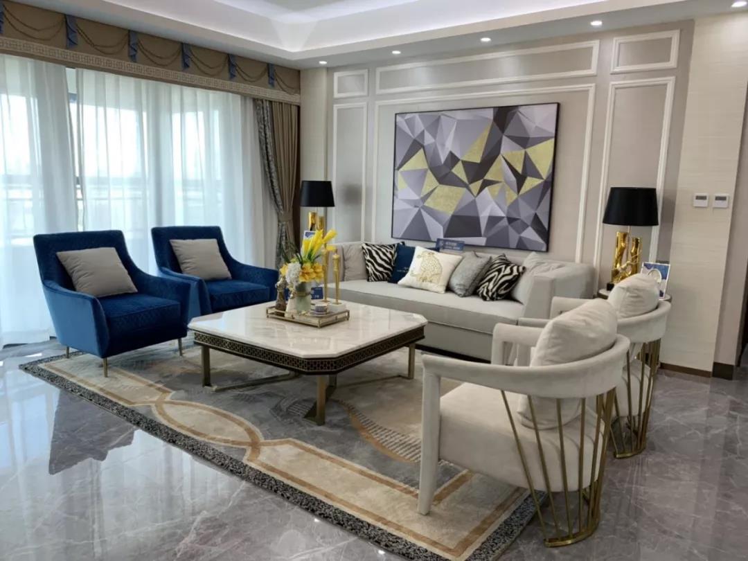 海景明珠新城4期123样品房,海景明珠电城楼盘带装修