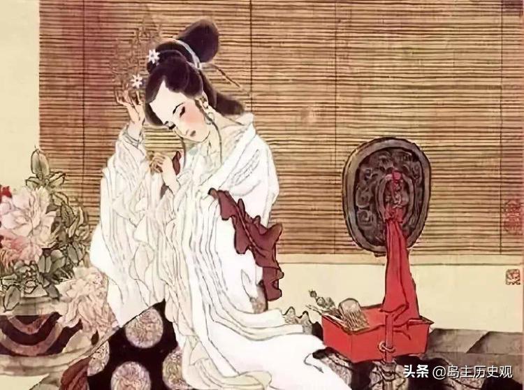 才女一幅画,尽是些圈圈点点,里面却藏着一首思夫词,太含蓄了