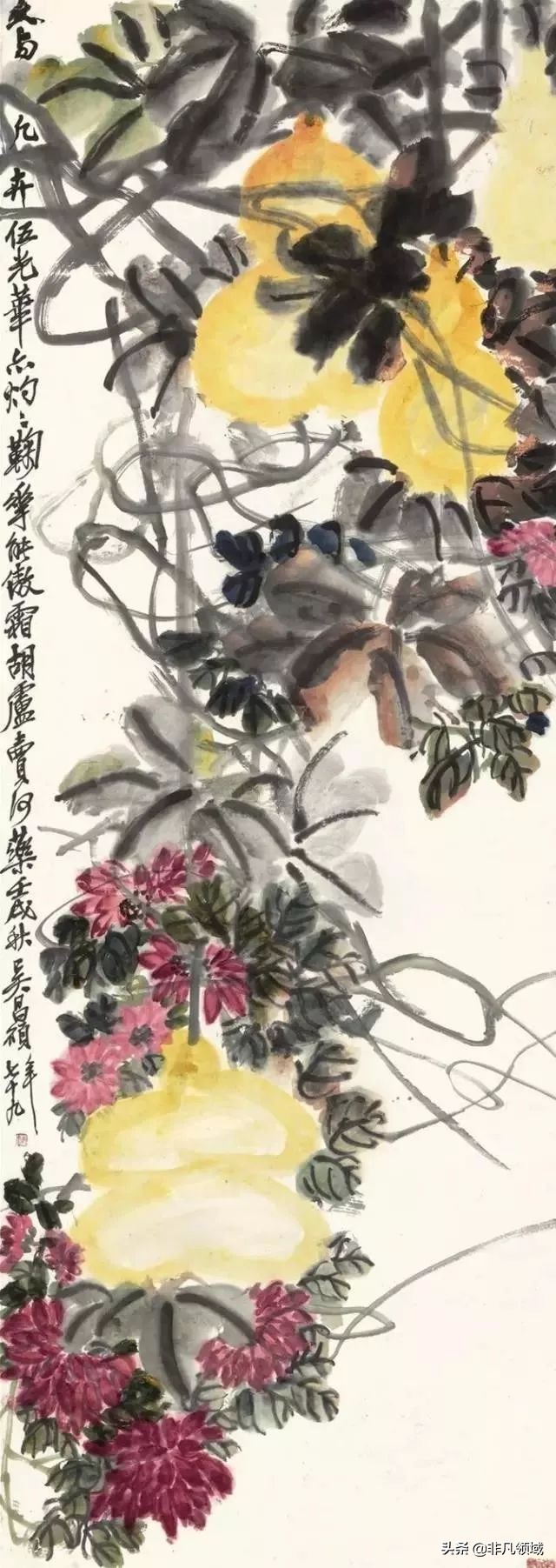 100幅葫芦玉雕图,名家画葫芦100幅