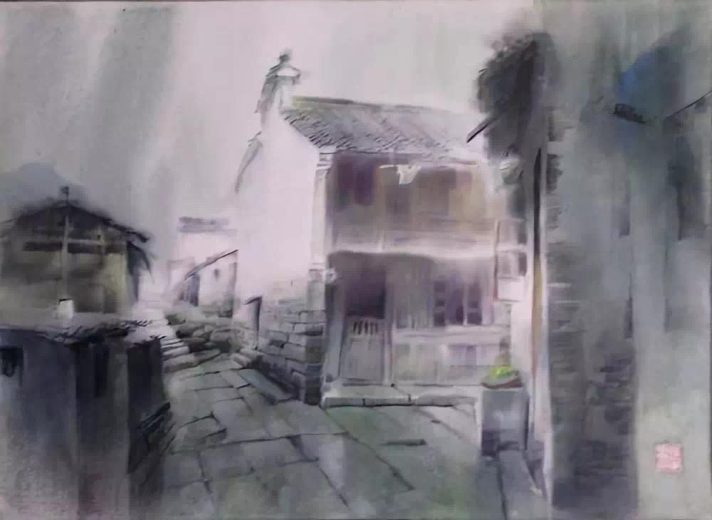 宁波著名水彩画家孙宁,孙宁水彩100幅欣赏