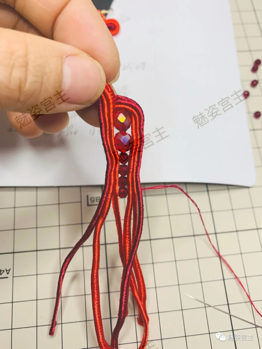 民族风耳饰自制教程,高级耳饰制作教程