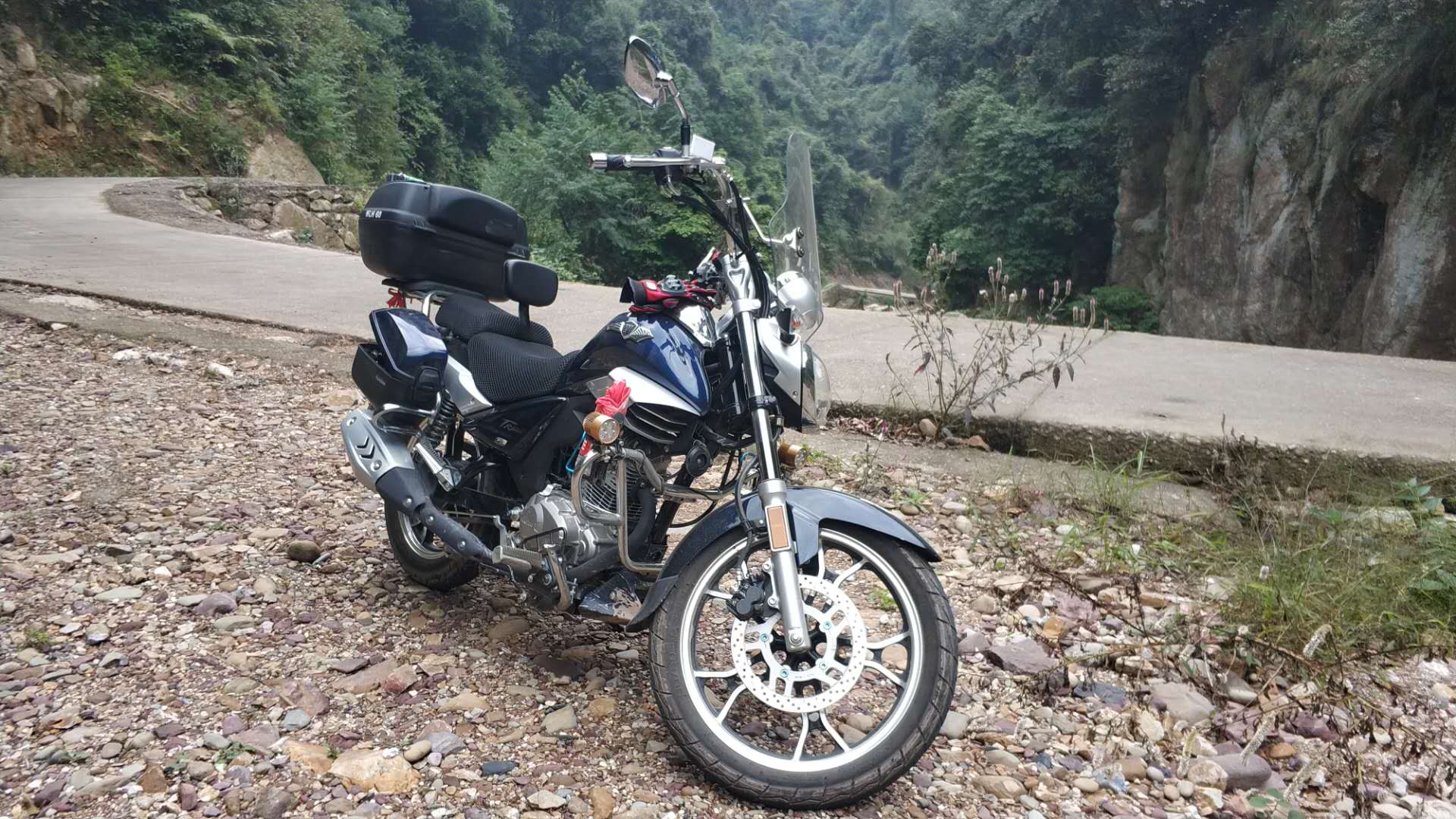 另类小太子一一豪爵TR150是我的菜