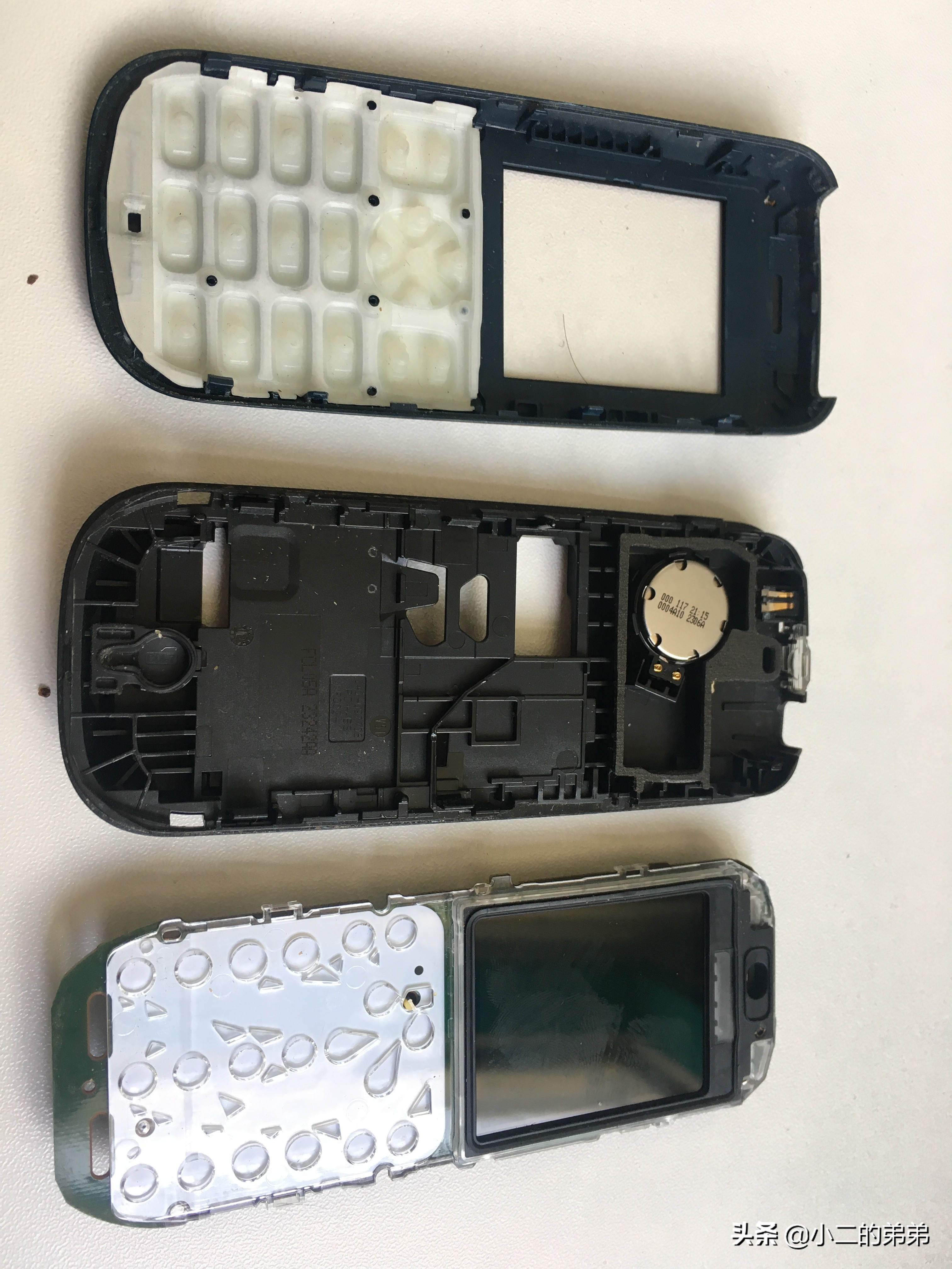 拆解诺基亚3100,拆解诺基亚手机