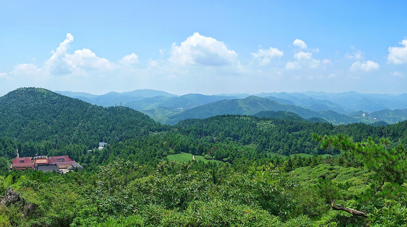 天台华顶山森林公园历史,李白来过天台吗