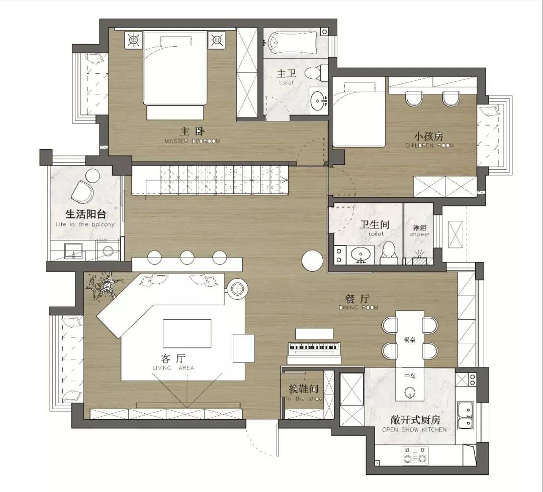 178复式楼的装修设计,100平复式loft装修口碑好