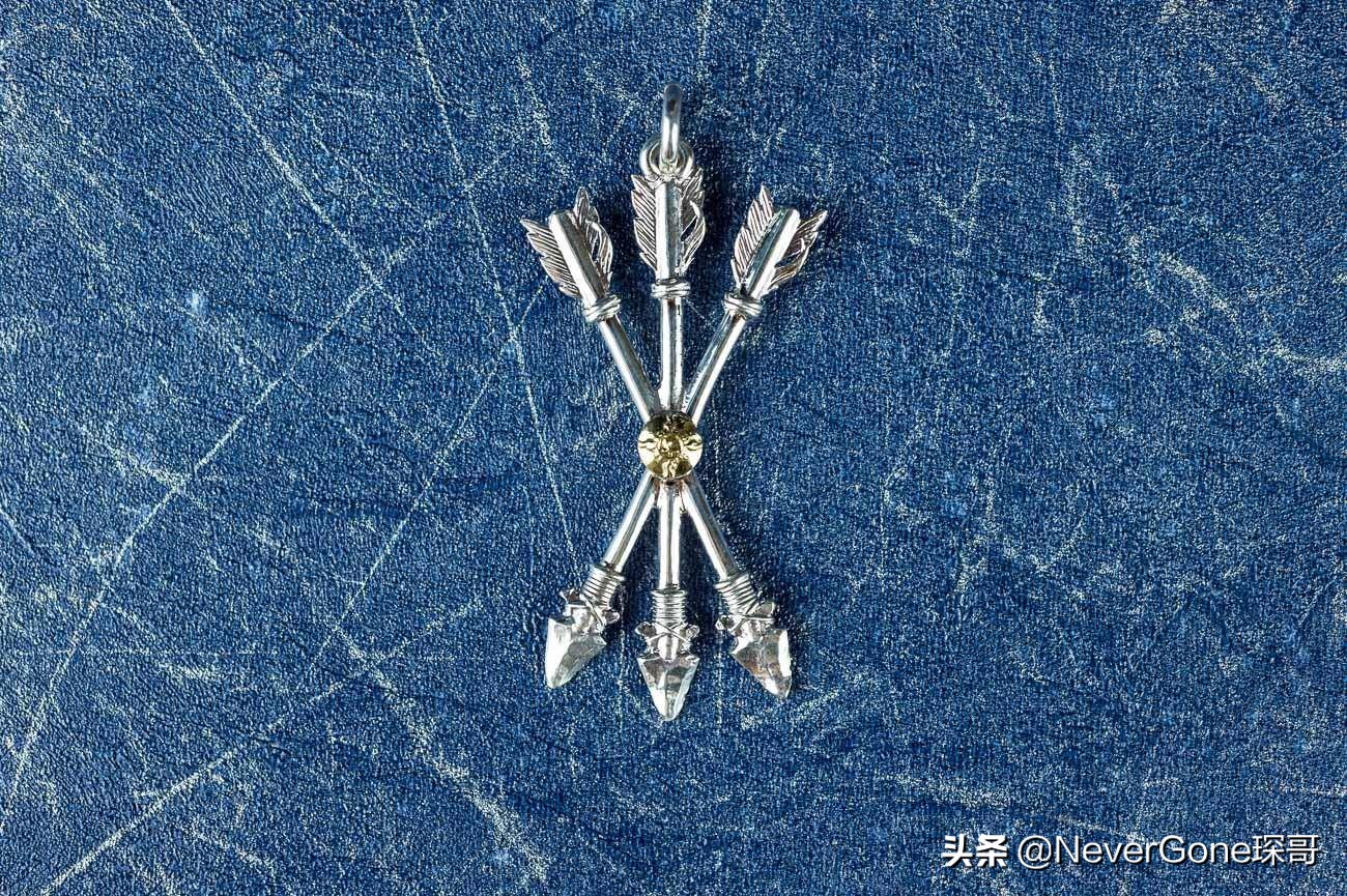 日本复古银饰——FirstArrows项链开箱+2年旧化