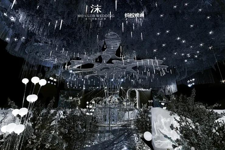 一场神秘浪漫的星空婚礼主题,一场神秘浪漫的星空婚礼