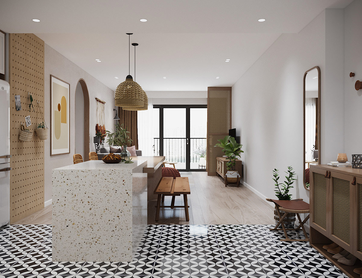 四米挑高户型装修风格,波希米亚风格装修