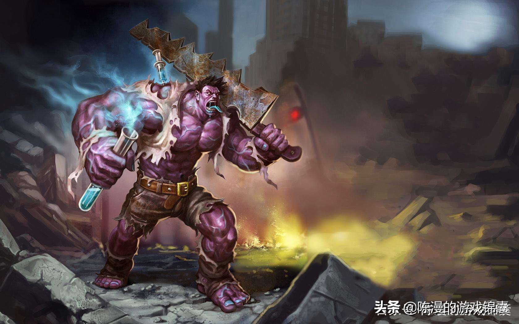 黑暗中的偷袭者祖安城的痛苦之源，详细讲述祖安狂人蒙多的故事