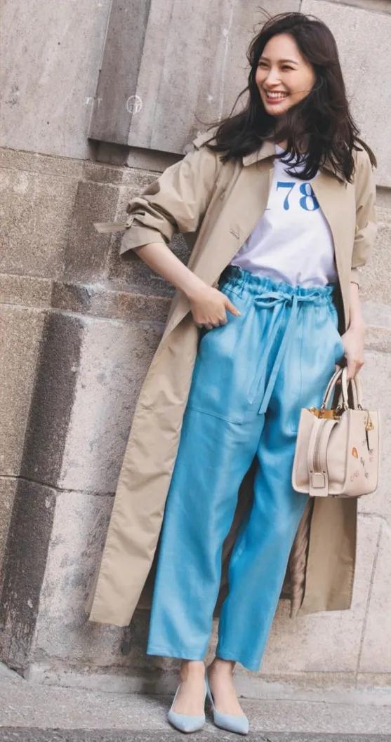 日本杂志推荐穿搭,日本ol通勤穿搭