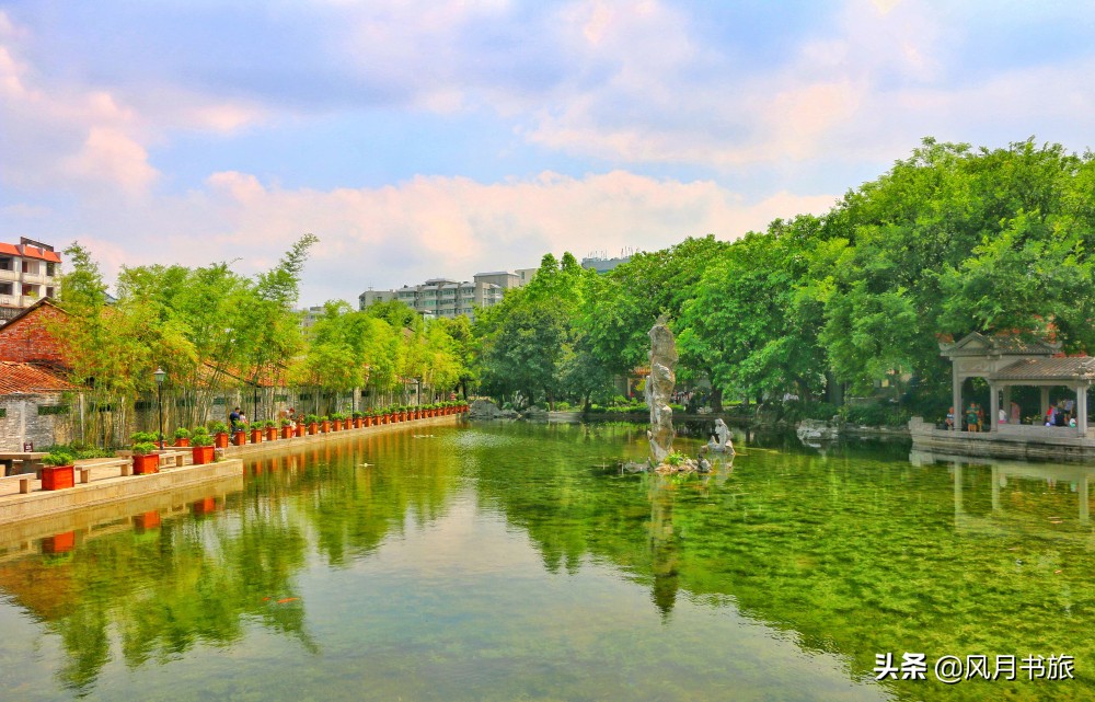 广东佛山百岁名园40年建成，关山月题名，罗哲文称它岭南第一园