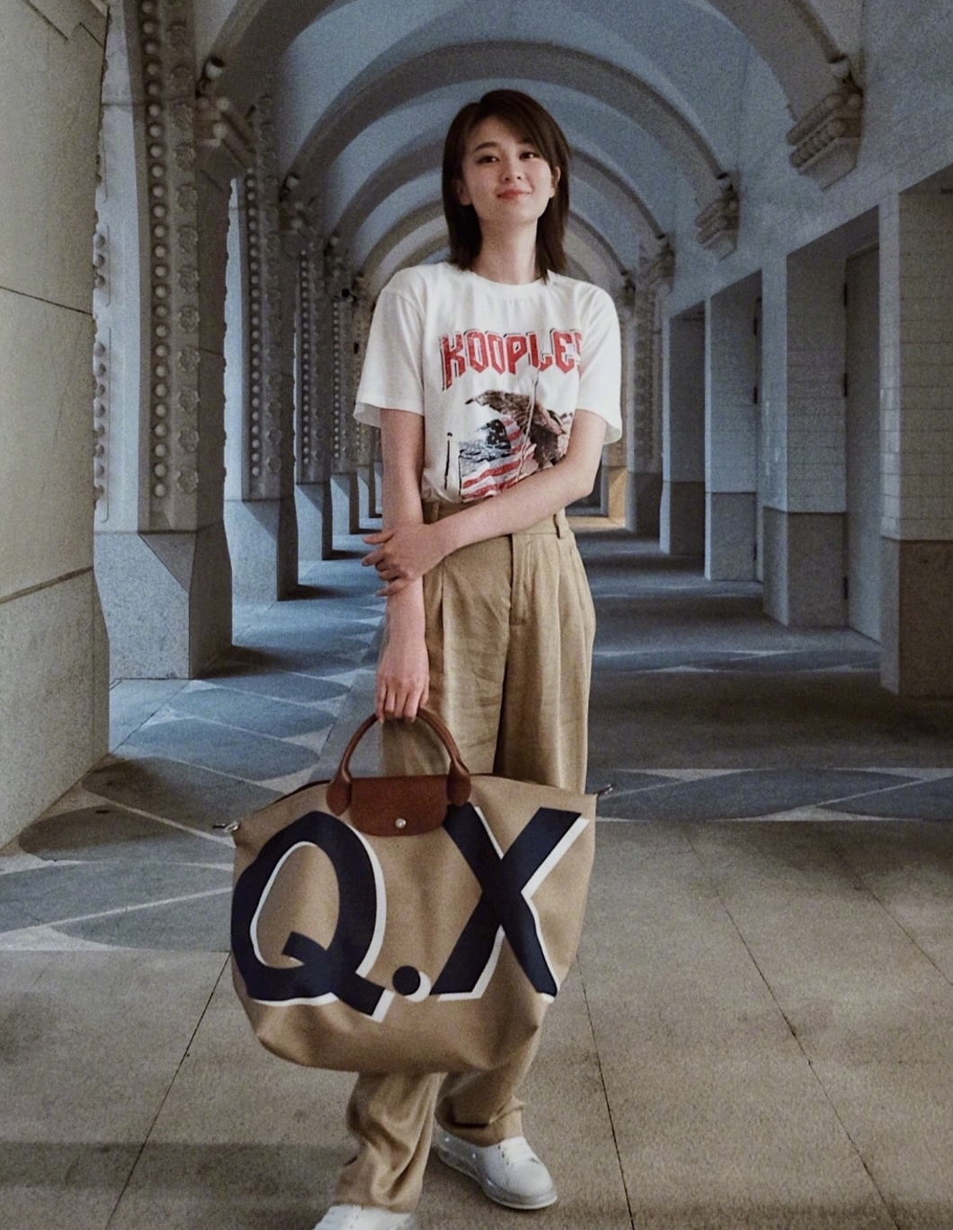 阔腿裤穿搭夏季长款,阔腿裤穿搭日常夏季