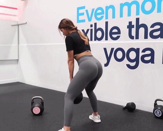 健身踏板练臀腿动作大全,四分钟tabata壶铃臀腿部燃脂训练