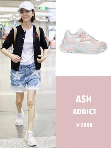 明星们都在穿的老爹鞋白色,明星穿哪些老爹鞋好穿一些