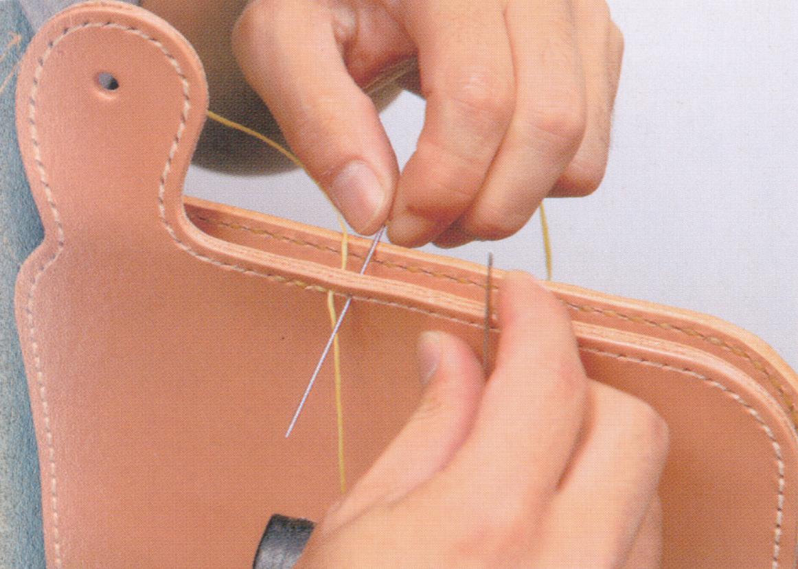 做大型皮包的手工全教程,自己做皮革包教程