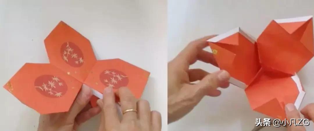 用红包做剪纸窗花灯笼,元旦灯笼红包手工