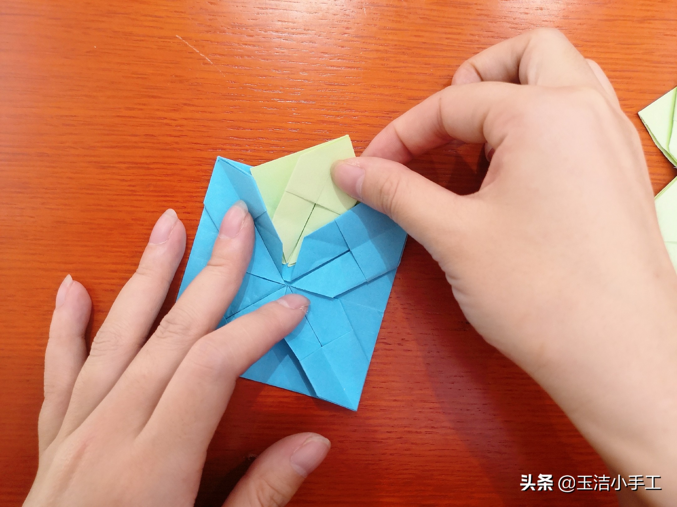 花篮纸折法超级无敌慢动作,花篮怎么折只用正方形的纸