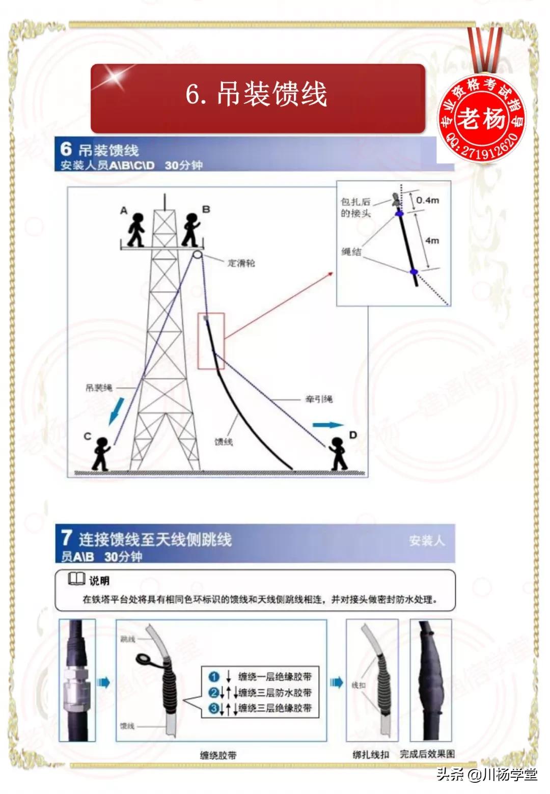 天馈系统的安装流程,天馈系统安装一般流程