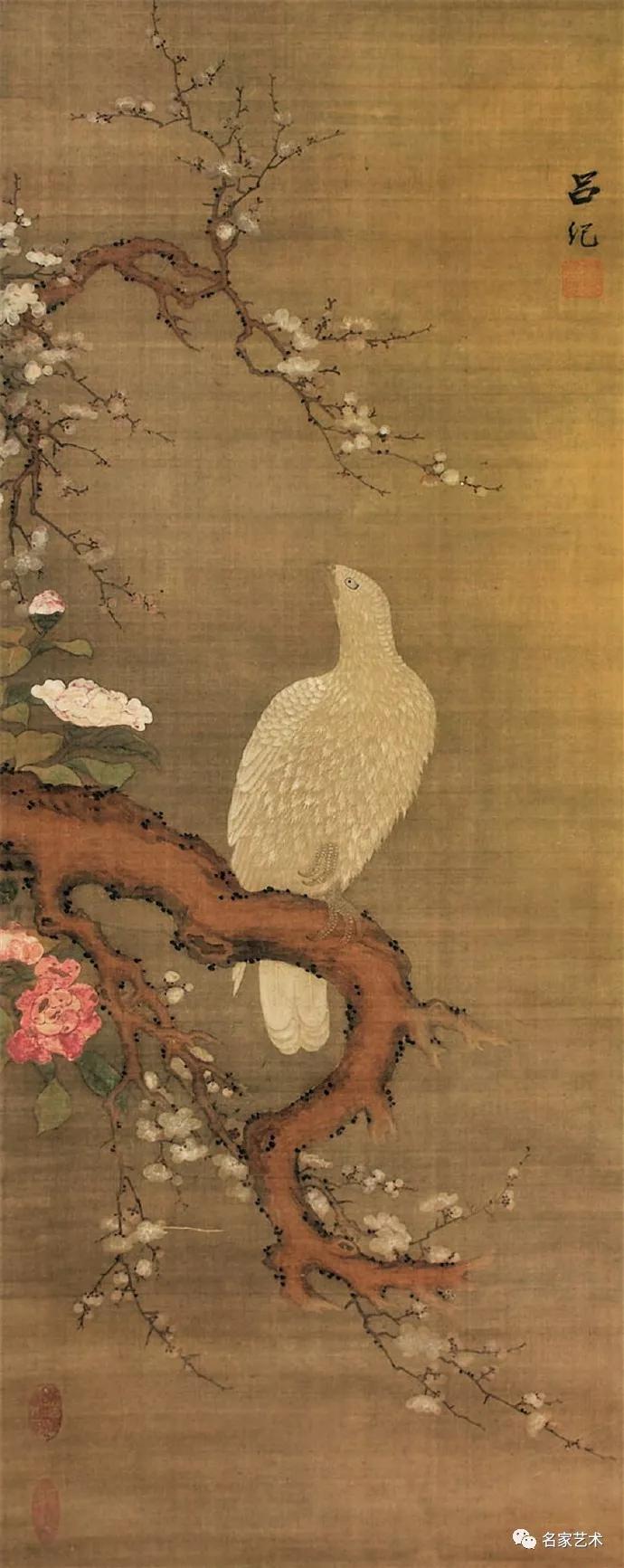 明吕纪花鸟作品欣赏