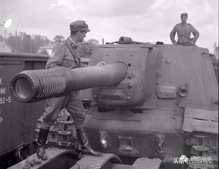 二战芬兰装甲兵:感谢运输大队长斯大林,给我们送来了坦克