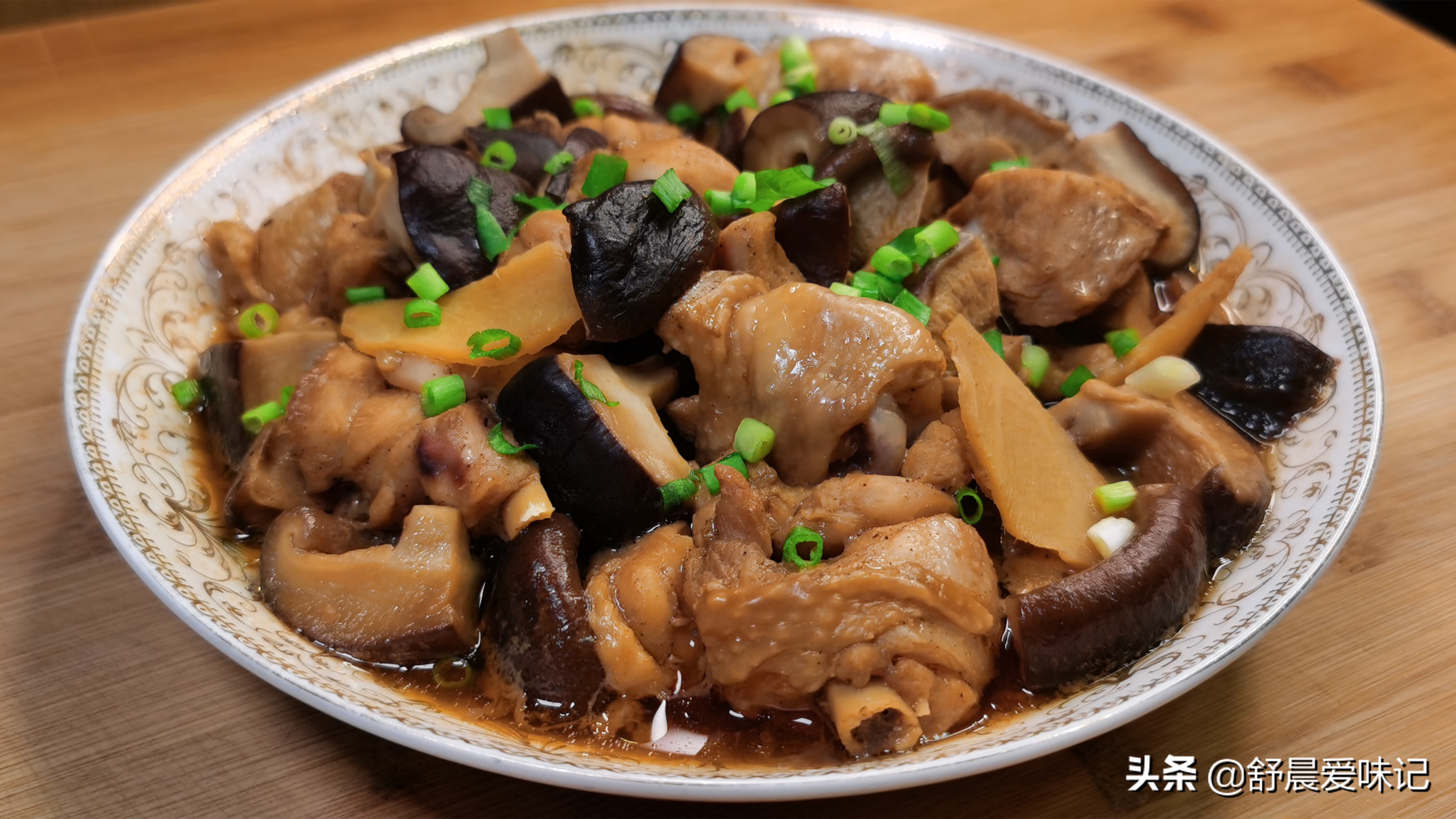 鸡腿香菇土豆粉条的做法大全家常,鸡腿配香菇超级好吃