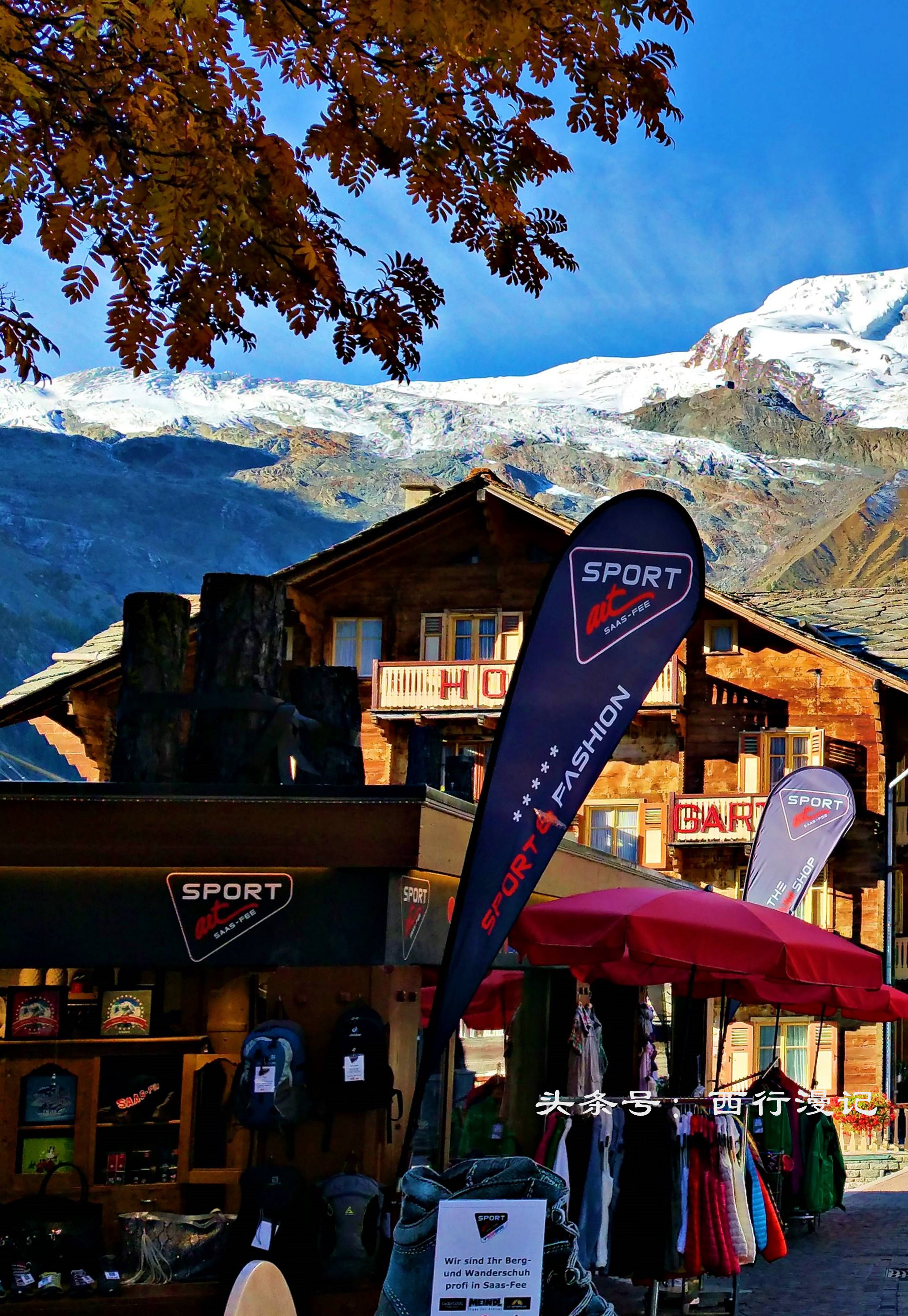 瑞士风景绝美的山,瑞士绝美的山村风光