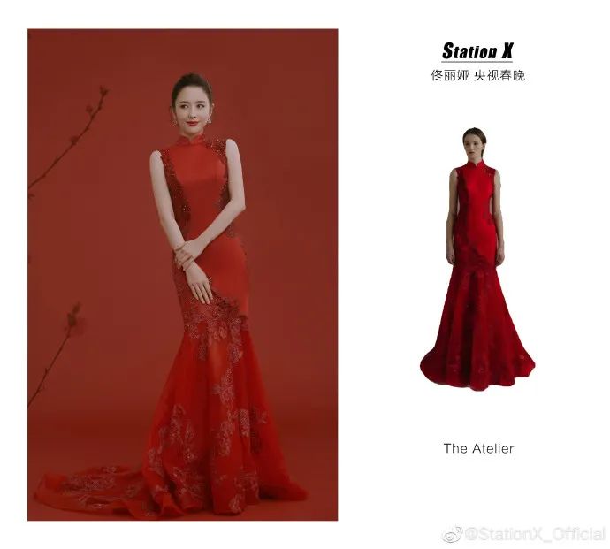 春晚时尚图鉴：热巴杨幂的红裙、王菲刷碗手套和董卿李思思的口红