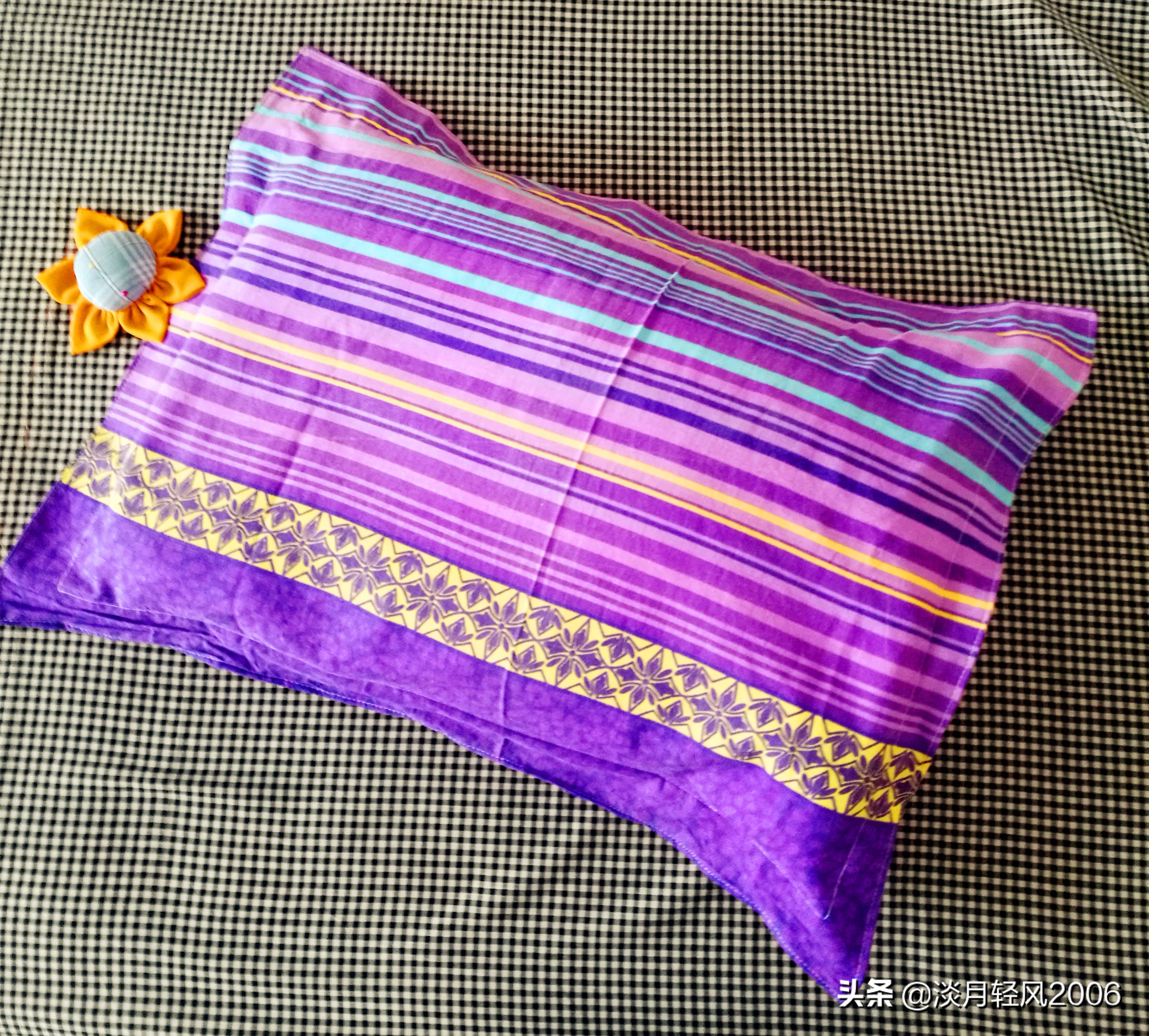 长90厘米宽2.5的布可以做信封枕套,简易枕套制作教程手工