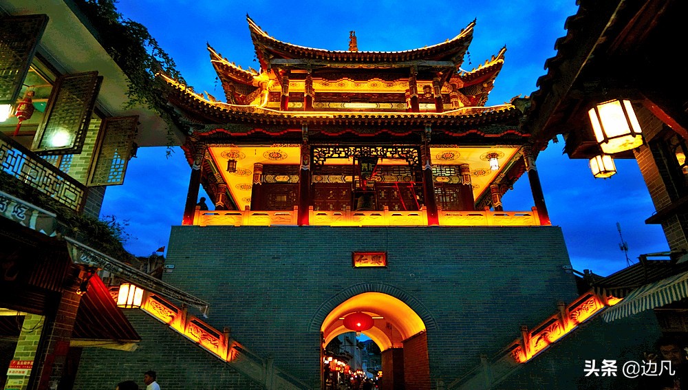 漫步沱江边,四川会理古城视频