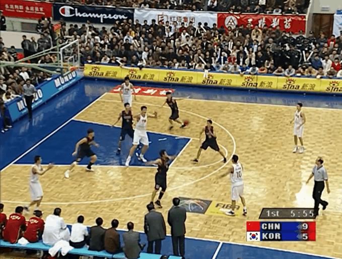 2011年亚洲男篮锦标赛决赛第四节,2003年亚洲男篮锦标赛决赛