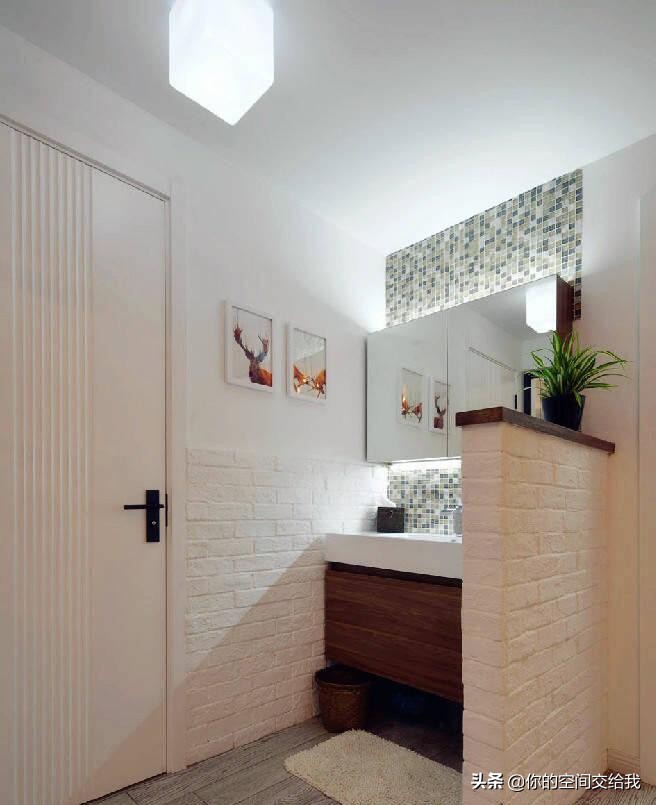 预算10万三室一厅现代简约风装修,三室二厅二卫现代简约风装修图