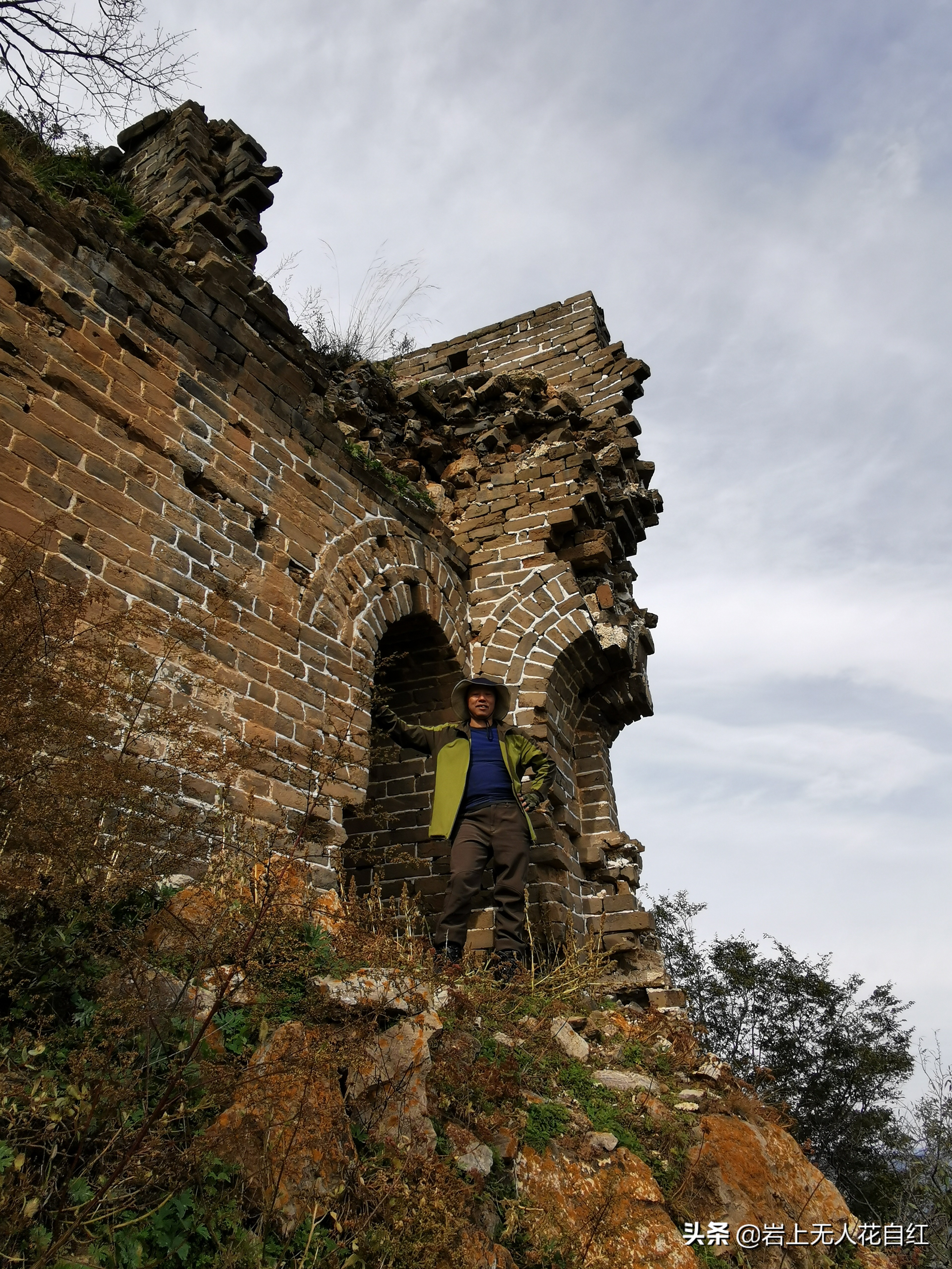 司马台东段长城之5：五道梁、倒班岭口之菱形楼、白头楼、水门洞