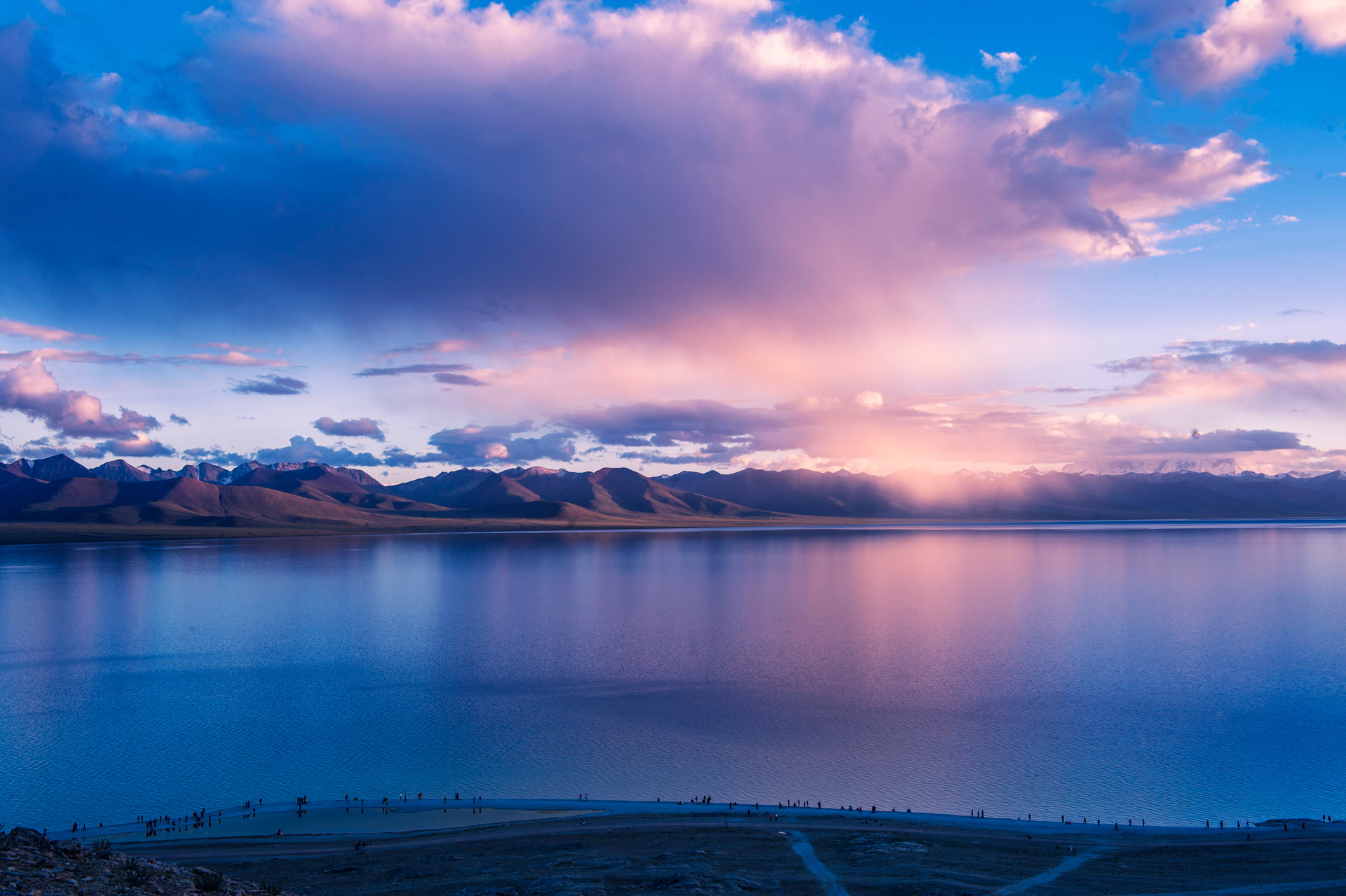 西藏高原湖泊纳木错视频,西藏湖泊纳木措的视频