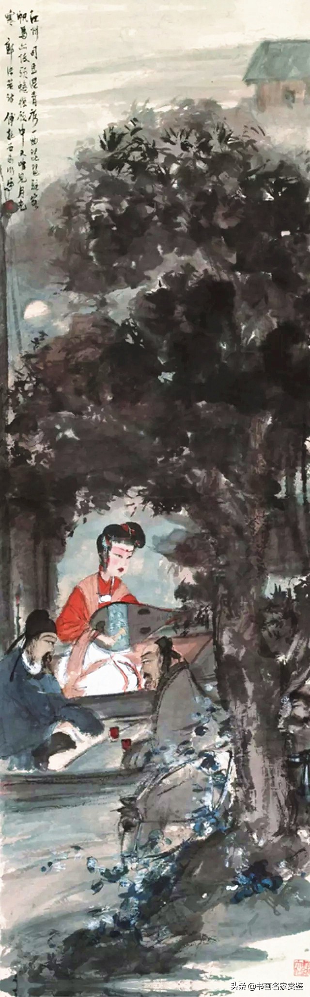 傅抱石大师作品图片,中国画坛巨擘