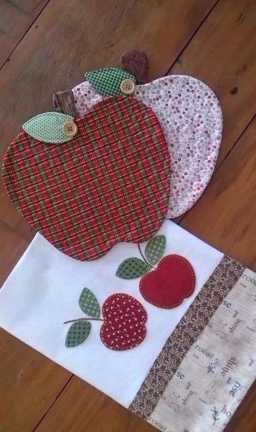 自制收纳小布筐超好看,碎布做有盖子的收纳筐