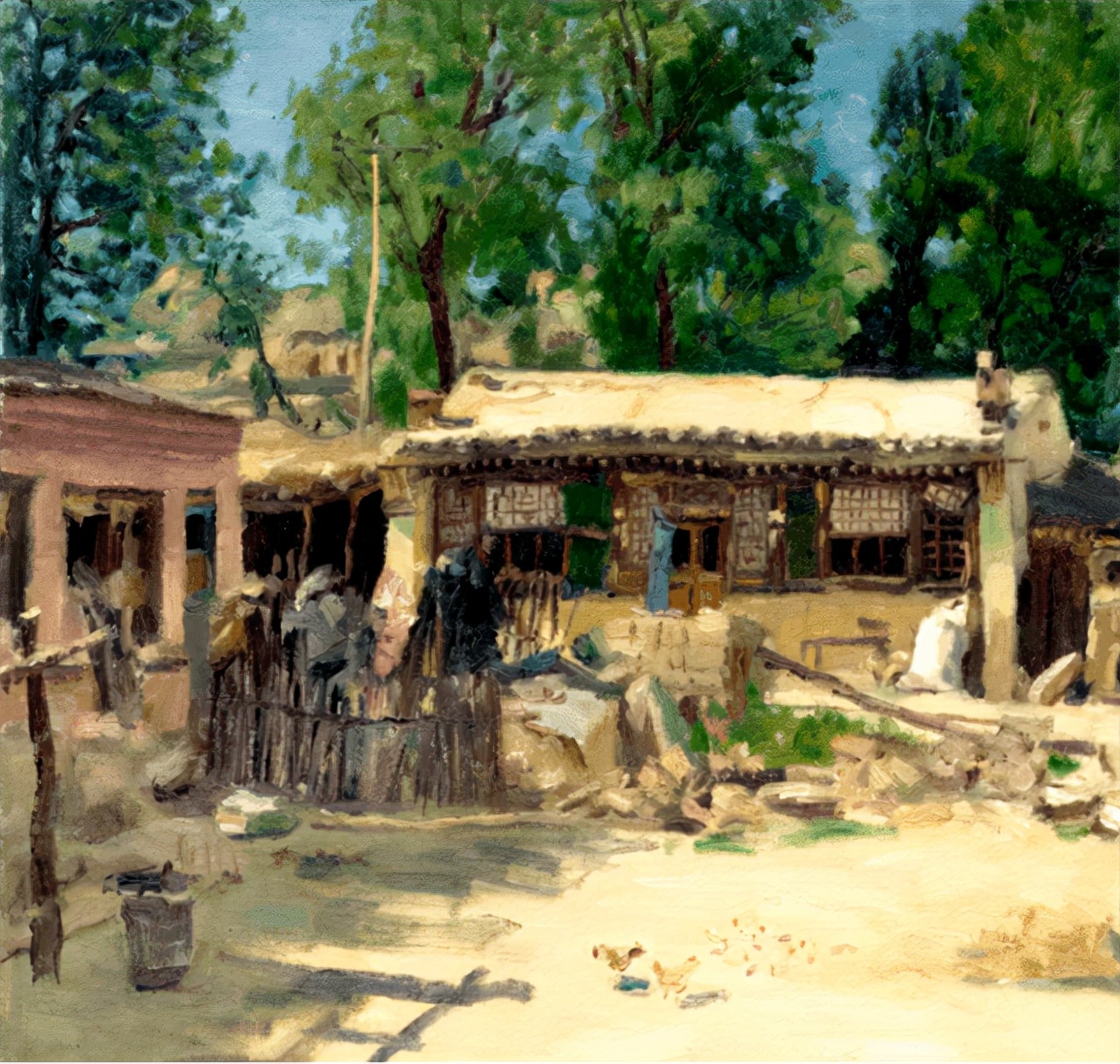 中国油画研究院院长杨飞云,中国油画院院长杨飞云作品图集