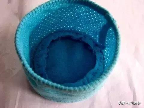 纸盒改造收纳篮,废物利用迷你收纳盒手工制作