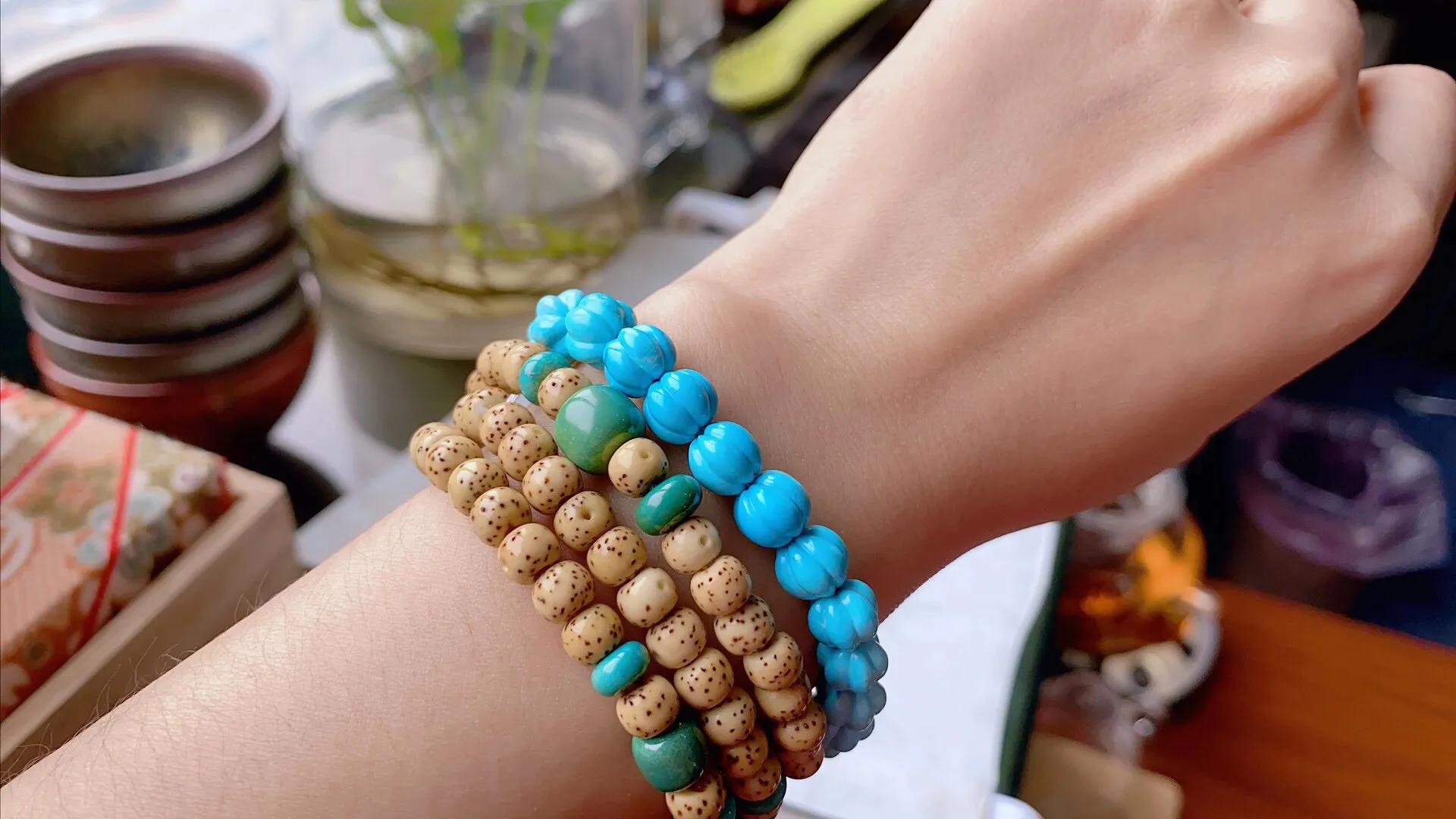 绿松石为什么越盘越不亮,为什么绿松石越戴纹路越多