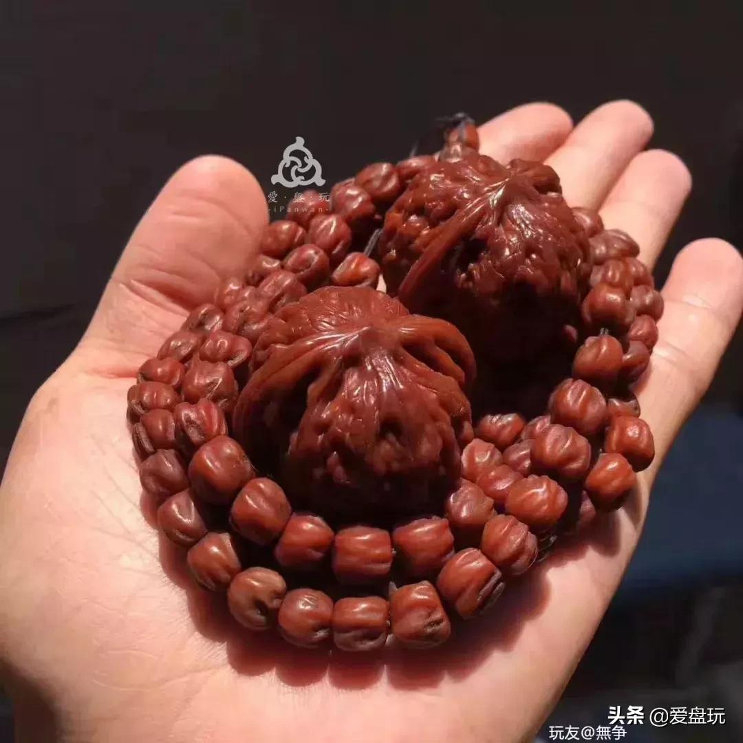 最难盘上色的手串,后期可以盘黑的手串