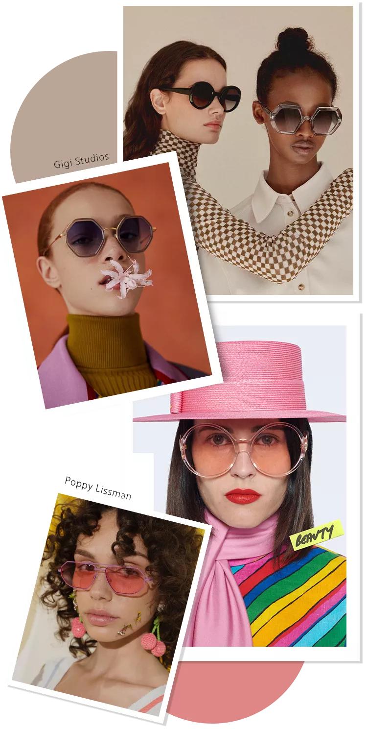 圆脸女生怎么选墨镜,圆脸女生如何选择大牌眼镜