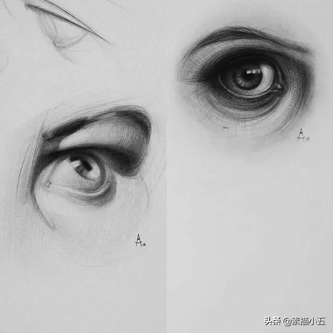 他画的素描无与伦比,他画的画栩栩如生让人拍案叫绝