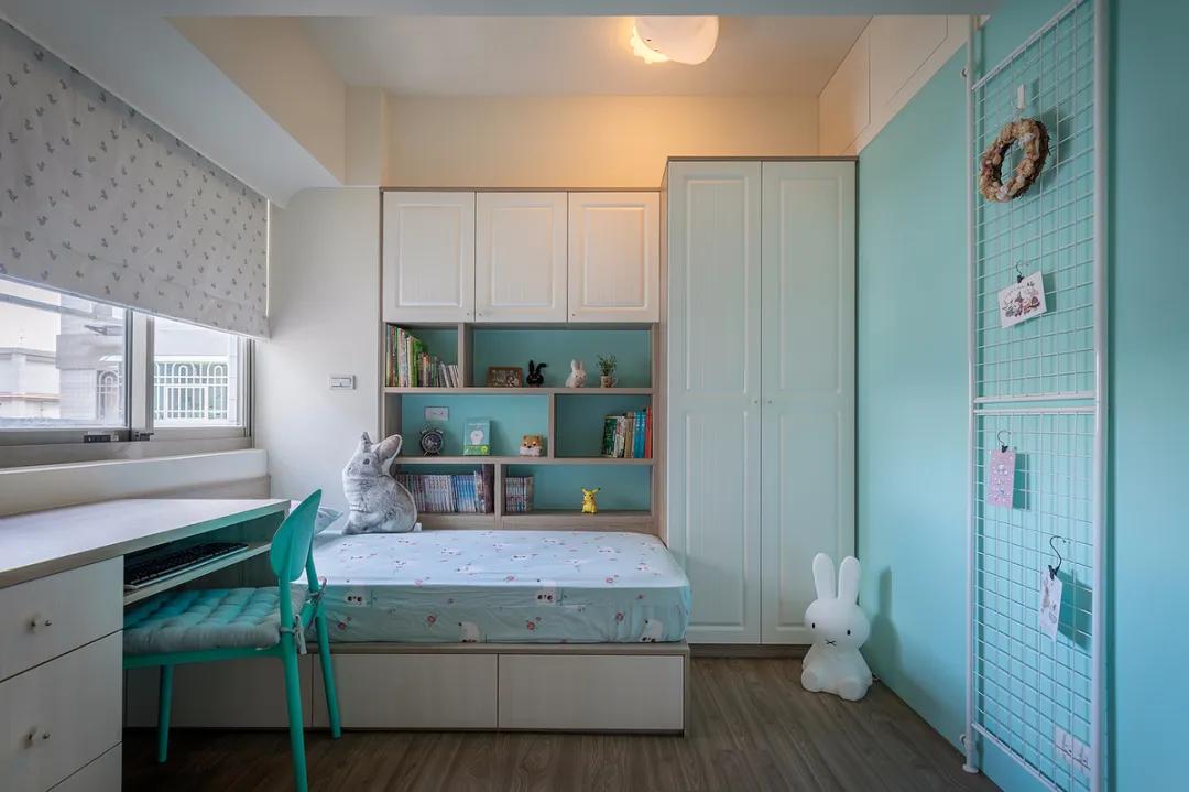 淡雅日式搭配童趣北欧风！89.3平米自然木质调家庭住宅