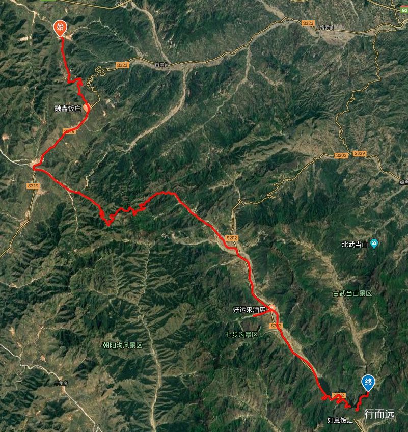 骑行夫子岭-京娘湖,穿越峻极关又进景区了,到河北是一路的美景