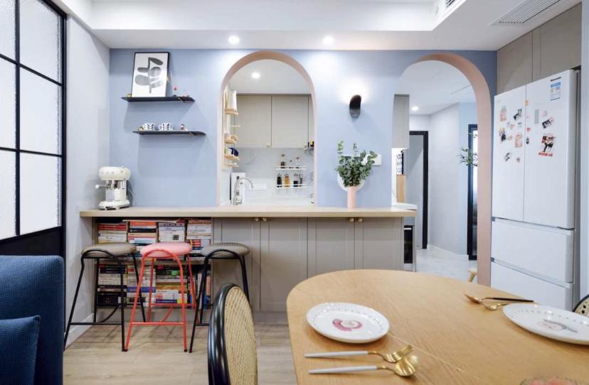 爆改上海100平老破小,女孩爆改老婆小20年