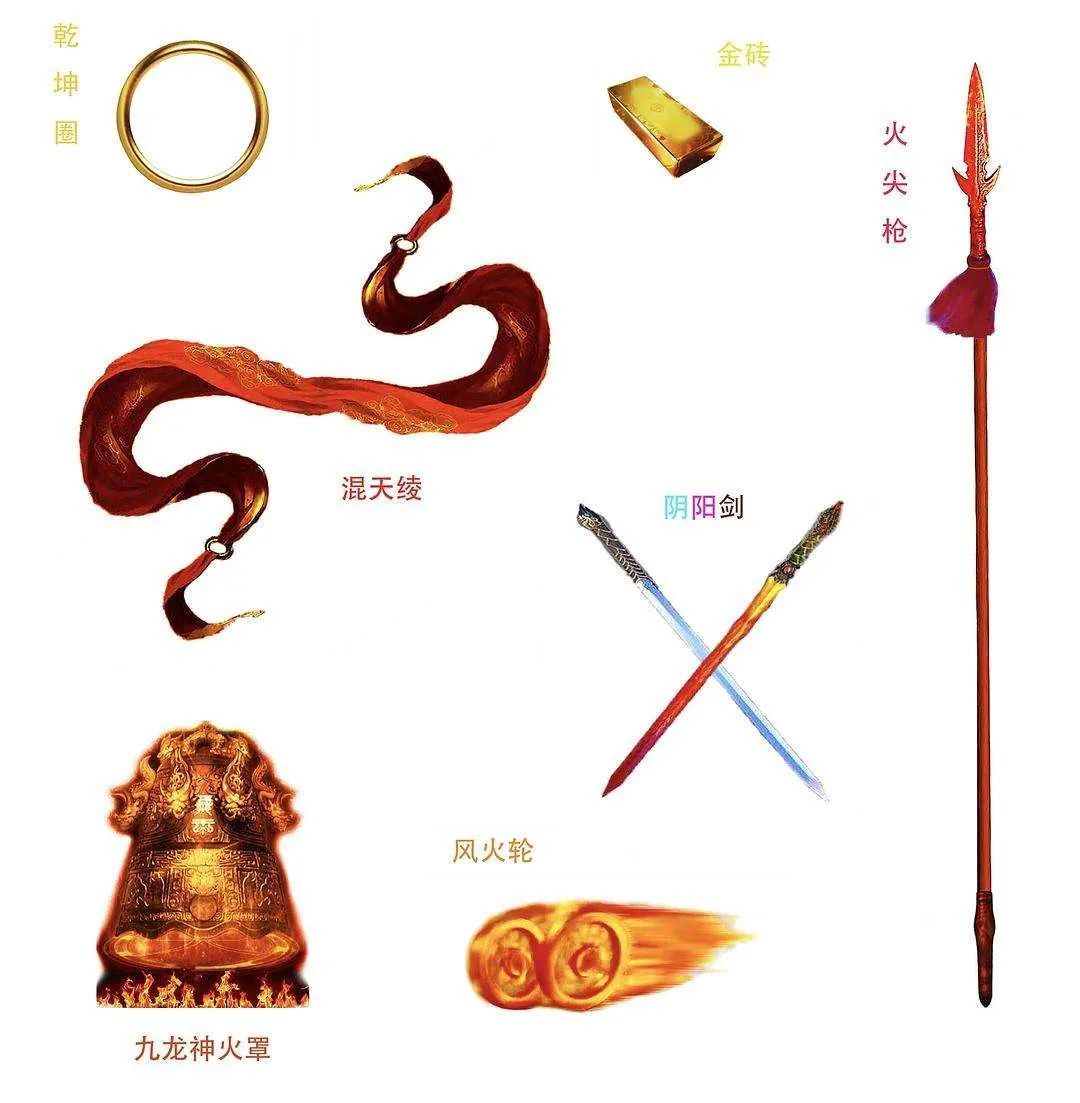 封神榜邓婵玉打伤哪吒黄天化,黄天化为什么拿着哪吒的风火轮